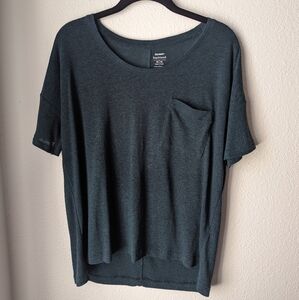 Old Navy Blue Oversized Boyfriend Light Summer T Shirt